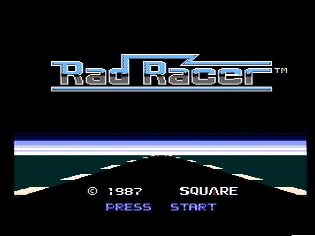 Rad Racer screenshot 4 for NES